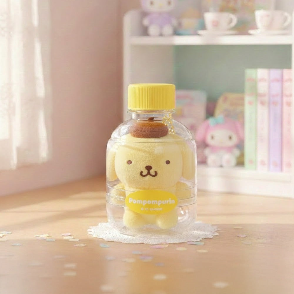 Pompompurin Bottle Series Keychain