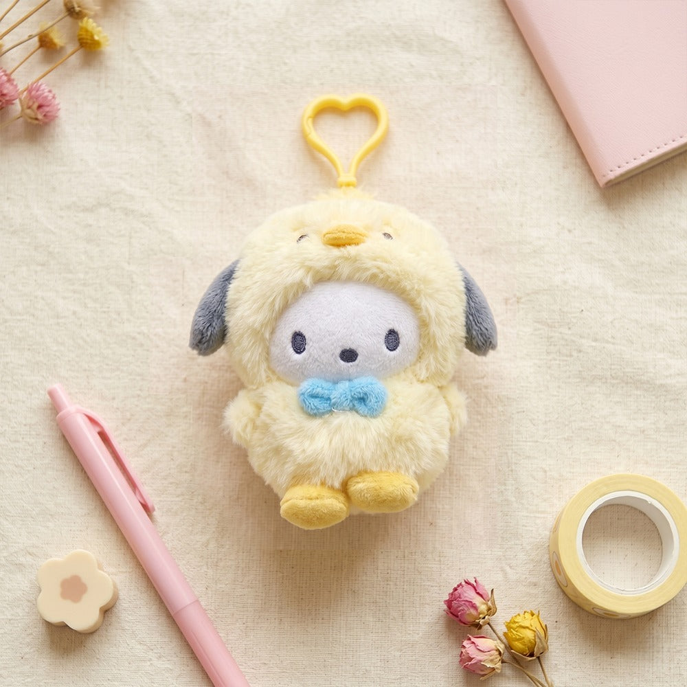 Pochacco Chick Costume Keychain