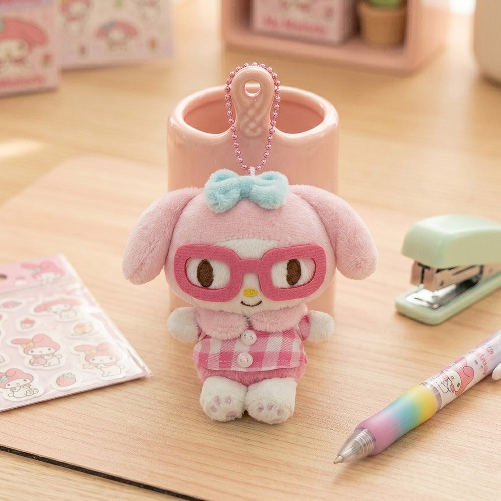 My Melody Nerdy Style Keychain
