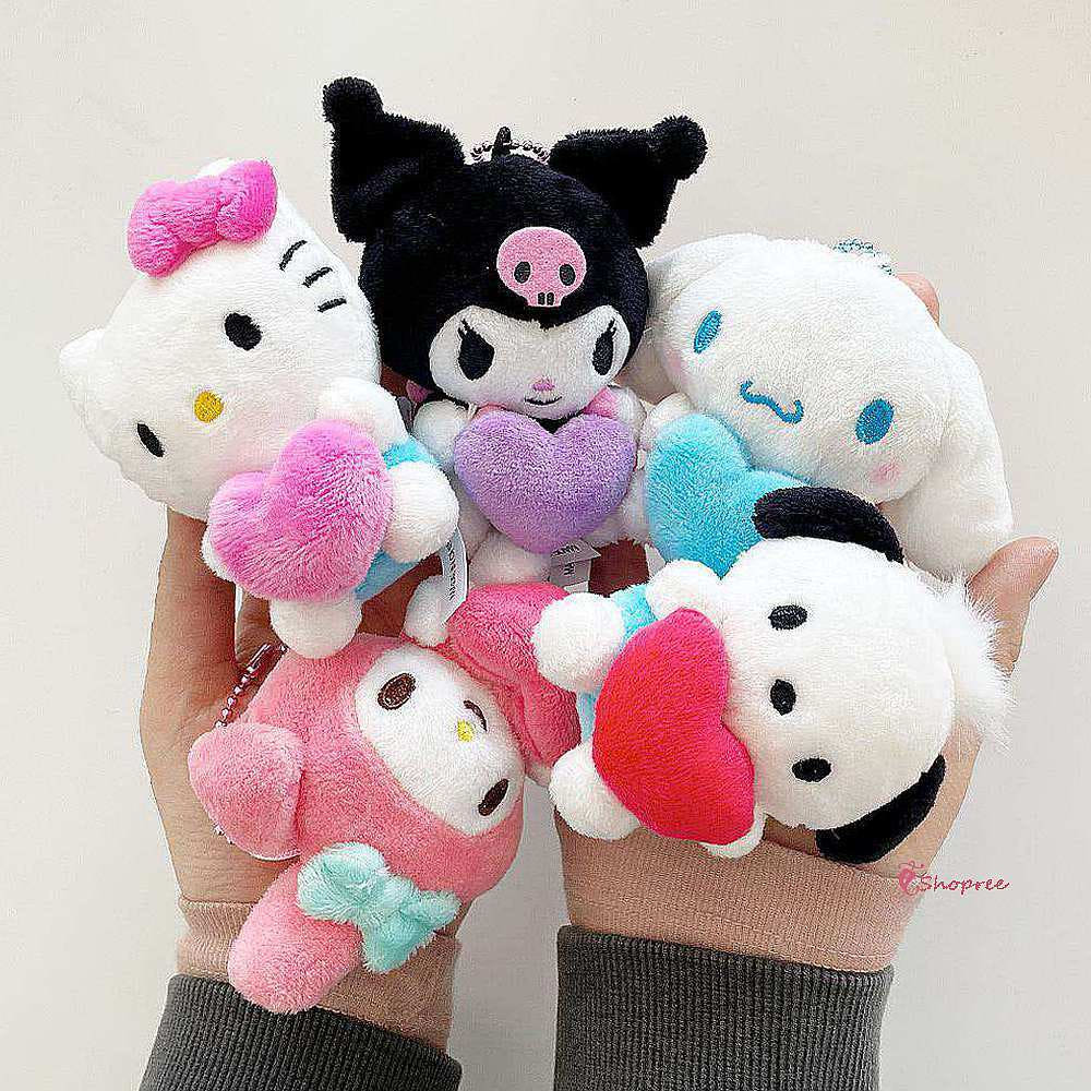 My Melody Heart Keychain