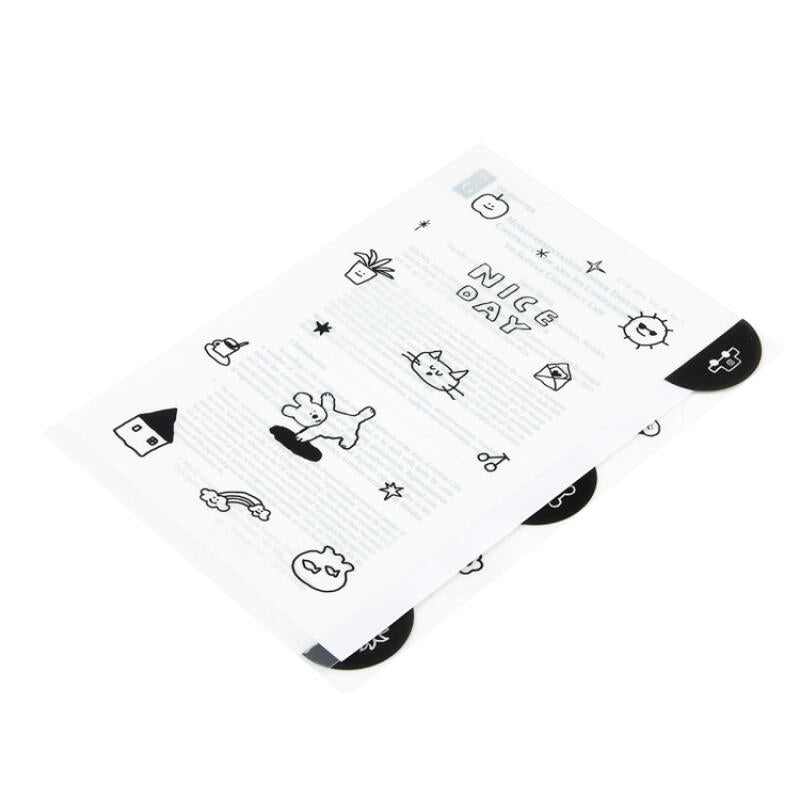 Black and White Index Folder