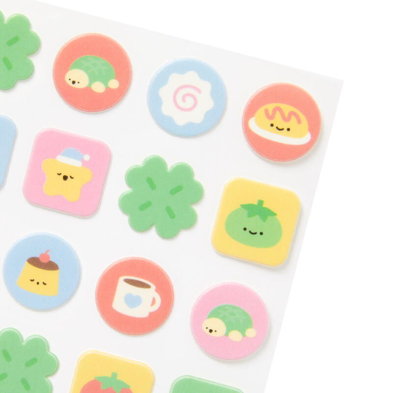 Clover Embossed Sticker