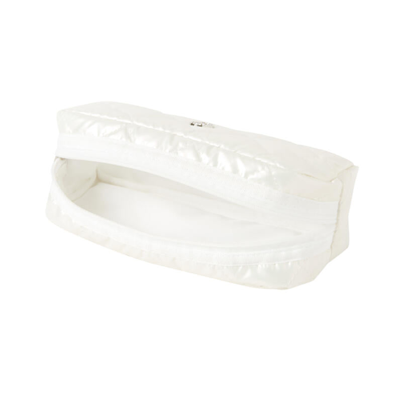 Glossy White Multi Pouch