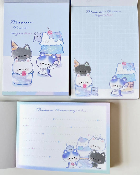 Ice cream Animals Mini Notepad