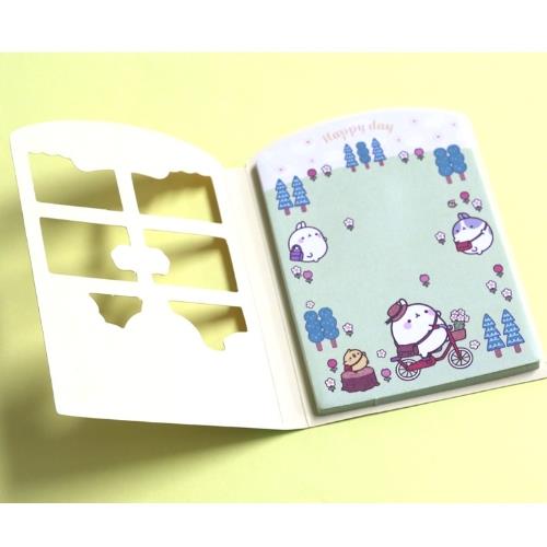 MOLANG WINDOW STICKY MEMO PAD