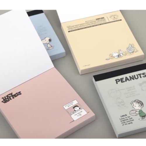 PEANUTS SNOOPY 75TH ANNIVERSARY MEMO PAD