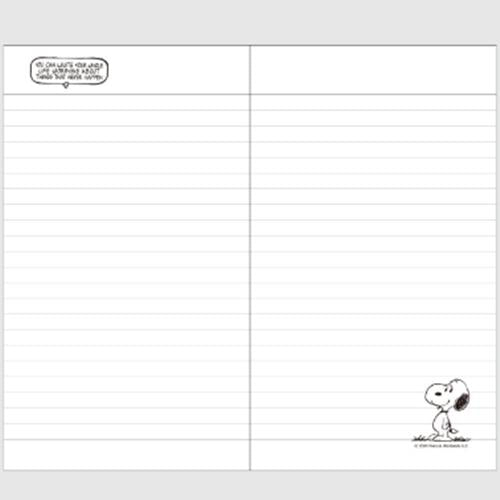 PEANUTS SNOOPY 75TH ANNIVERSARY STITCH NOTE