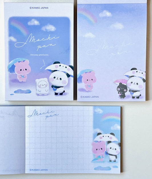 Rain Day Animals Mini Notepad