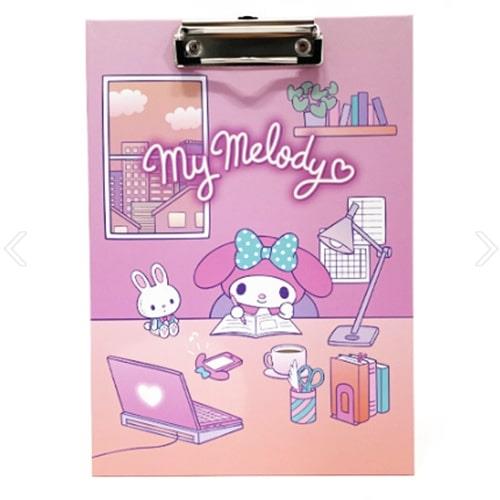SANRIO CHARACTERS A4 CLIP BOARD - MY MELODY
