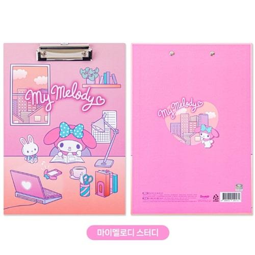 SANRIO CHARACTERS A4 CLIP BOARD - MY MELODY