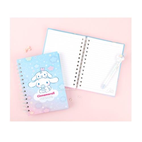 SANRIO CHARACTERS B6 SPRING NOTEBOOK - CINNAMOROLL
