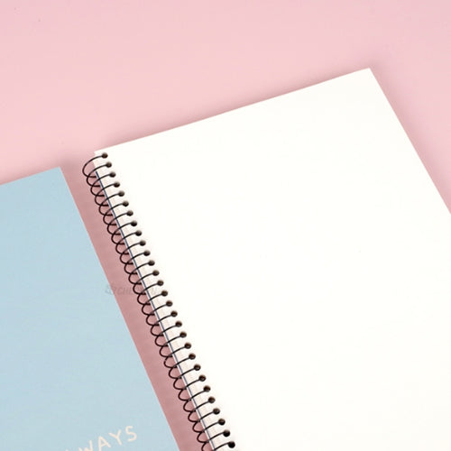 SLEEPING DOG LEFT BOUNDED UNRULED NOTEBOOK