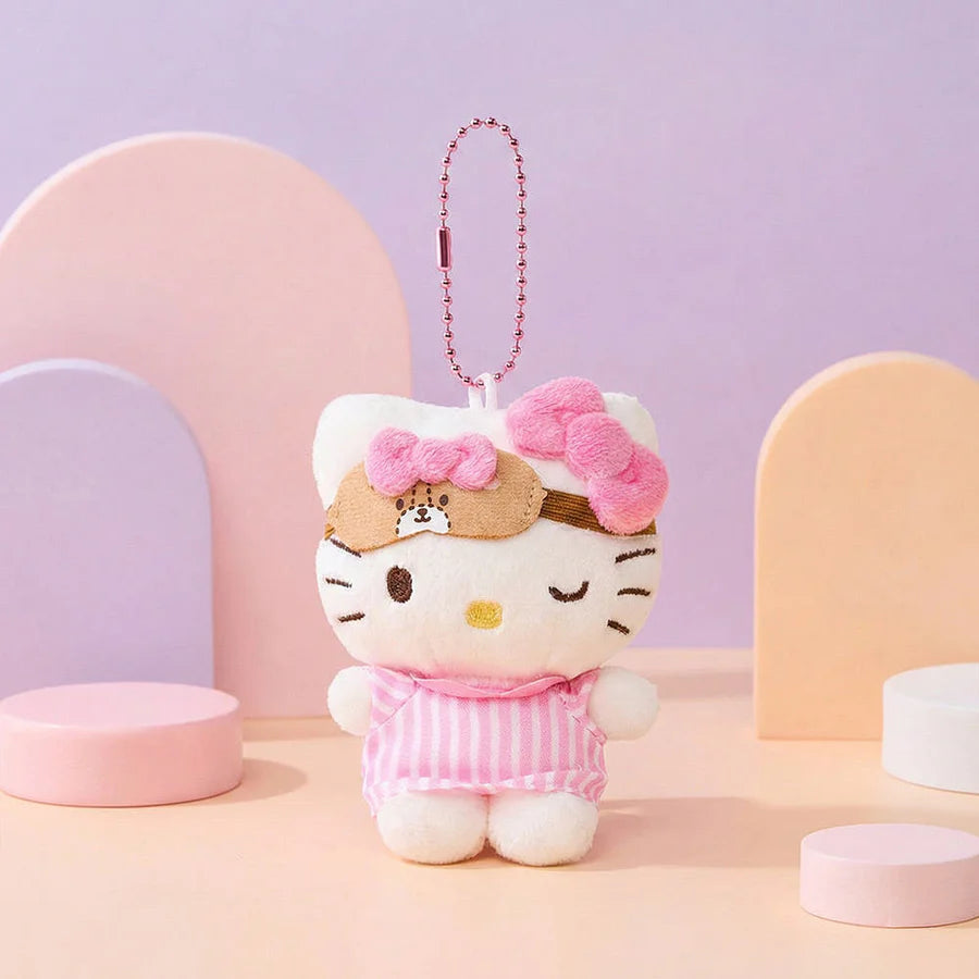 Sanrio Hello Kitty Pajama Keyring 8cm
