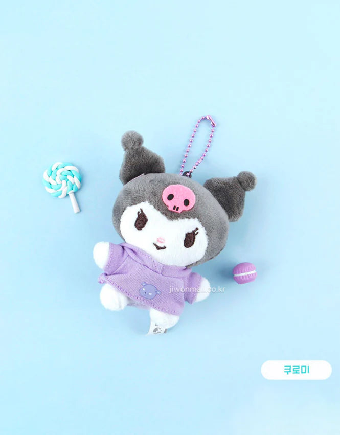 Sanrio Kuromi Hoodie Keyring 8cm