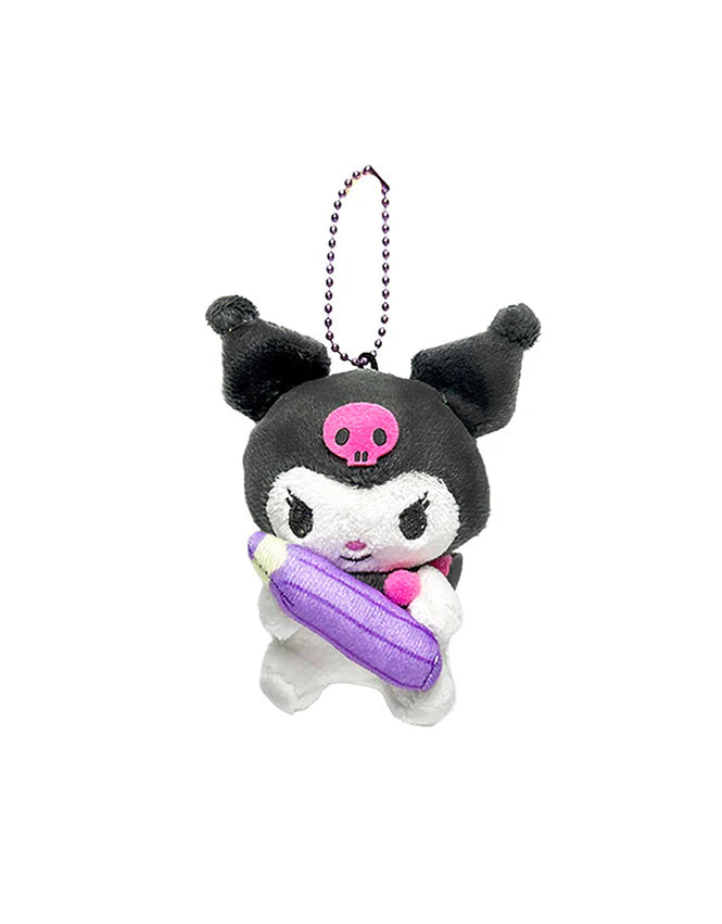 Sanrio Kuromi Pencil Keyring 8cm