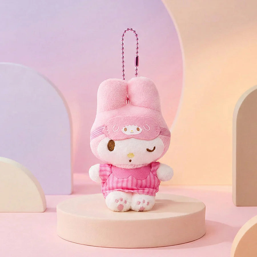 Sanrio My Melody Pajama Keyring 8cm