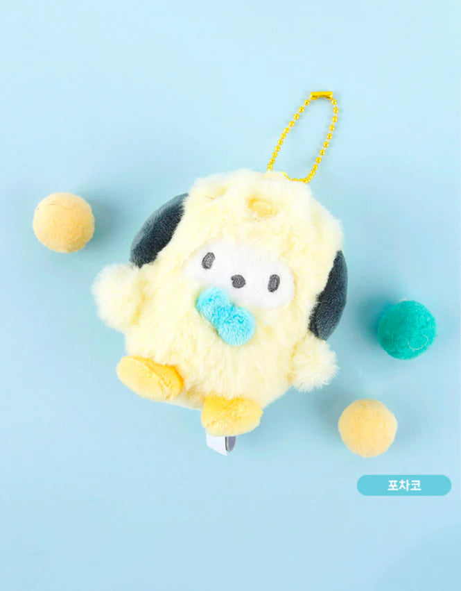Sanrio Pochacco Chick Costume Keyring 8cm