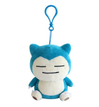 POKEMON CUTIE POP PLUSH BACKPACK KEYCHAIN - SNORLAX 11CM