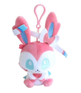 POKEMON CUTIE POP PLUSH BACKPACK KEYCHAIN - SYLVEON 11CM