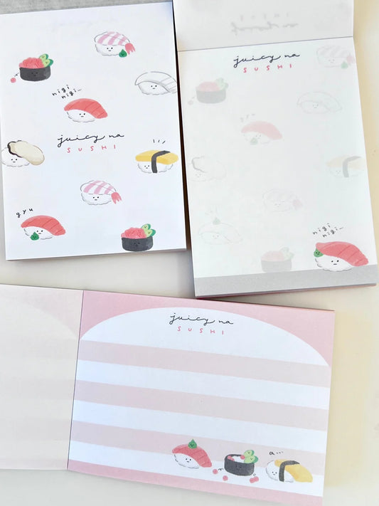 Sushi Juicy Mini Note Pad