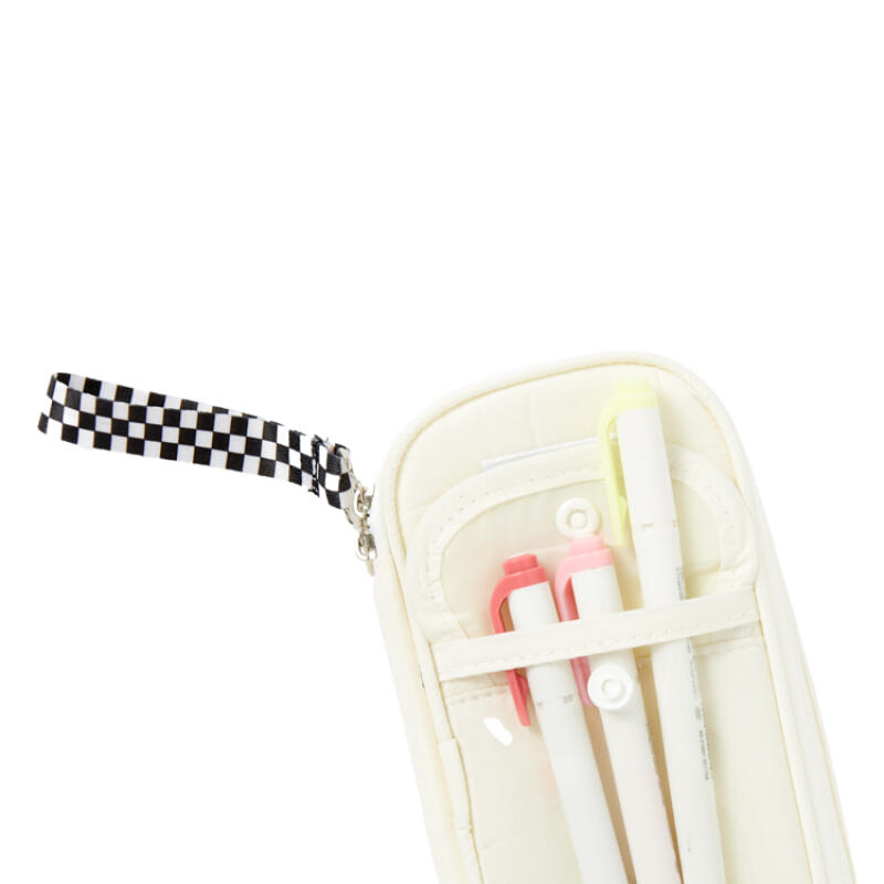White PVC Pocket Multi Pouch