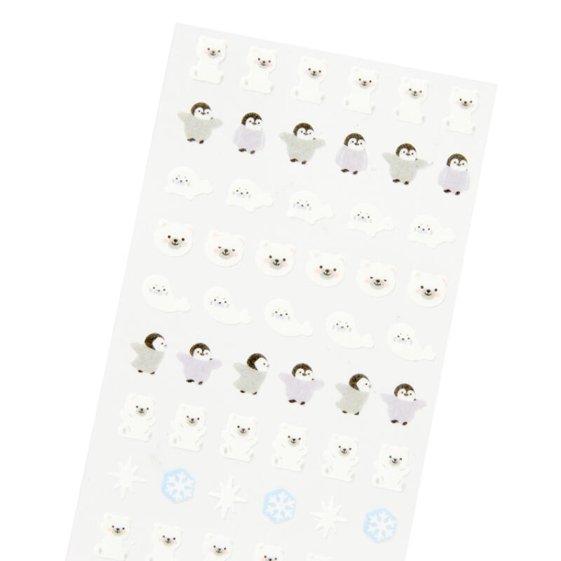 Winter Friends Masking Seal Sticker