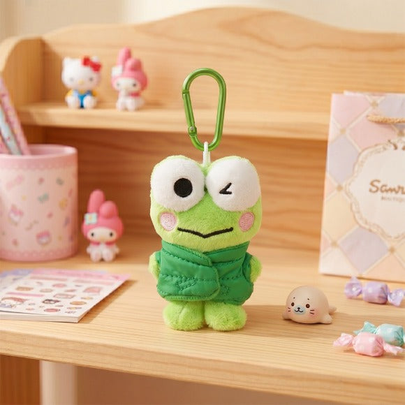 Keroppi Puffer Keychain