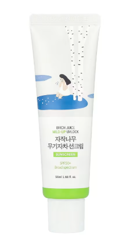 ROUND LAB Birch Juice Mild-up Sunscreen UV LOCK 1.69 Fl Oz