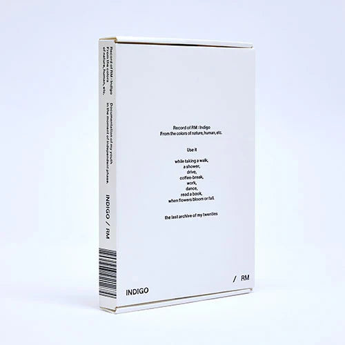 RM (BTS) ALBUM - [INDIGO] (Book Edition)