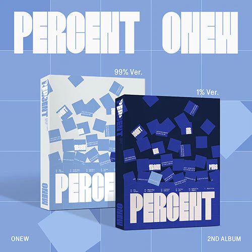 ONEW (온유) 2nd Album - [PERCENT] (Photobook Ver.)