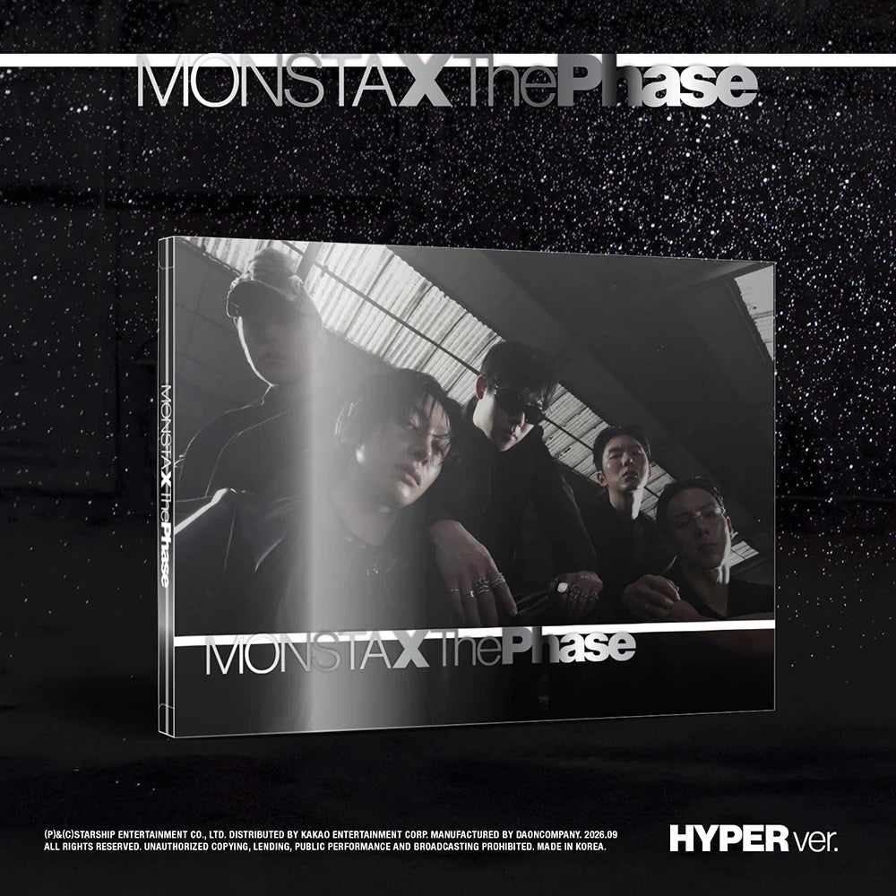 MONSTA X (몬스타엑스) EP Album - [The Phase] (HYPER ver.)