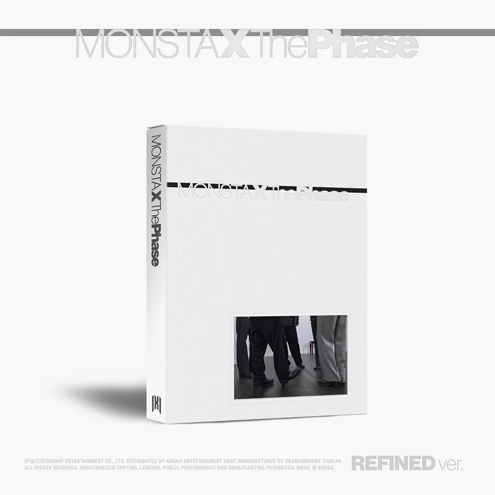 MONSTA X (몬스타엑스) EP Album - [The Phase] (REFINED ver.)