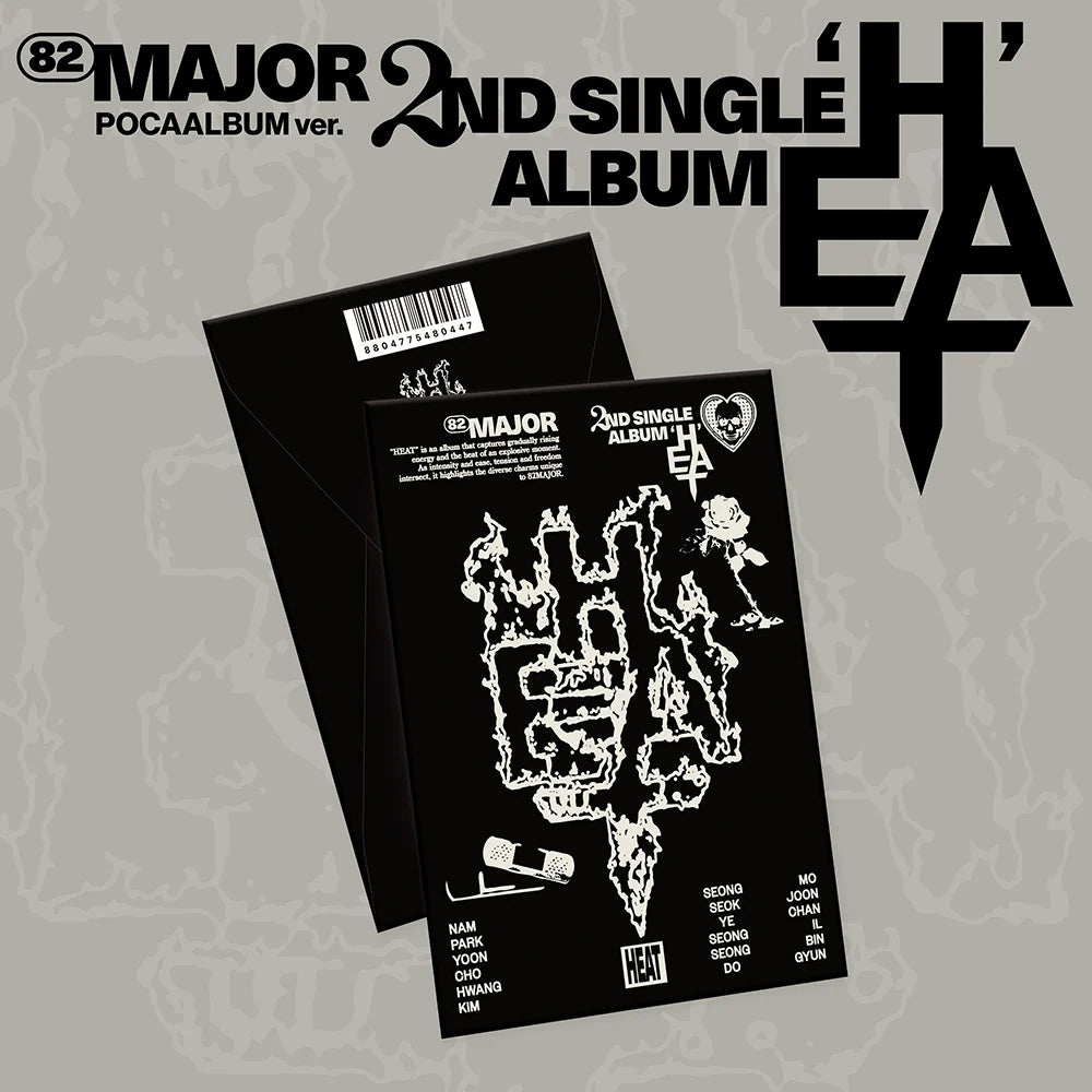82MAJOR (82메이저) 2nd Single Album - [HEAT] (POCA ver.)