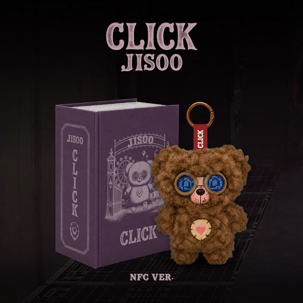 JISOO (지수) Single Album - [CLICK] (CLICK BABY BEAR NFC VER.)