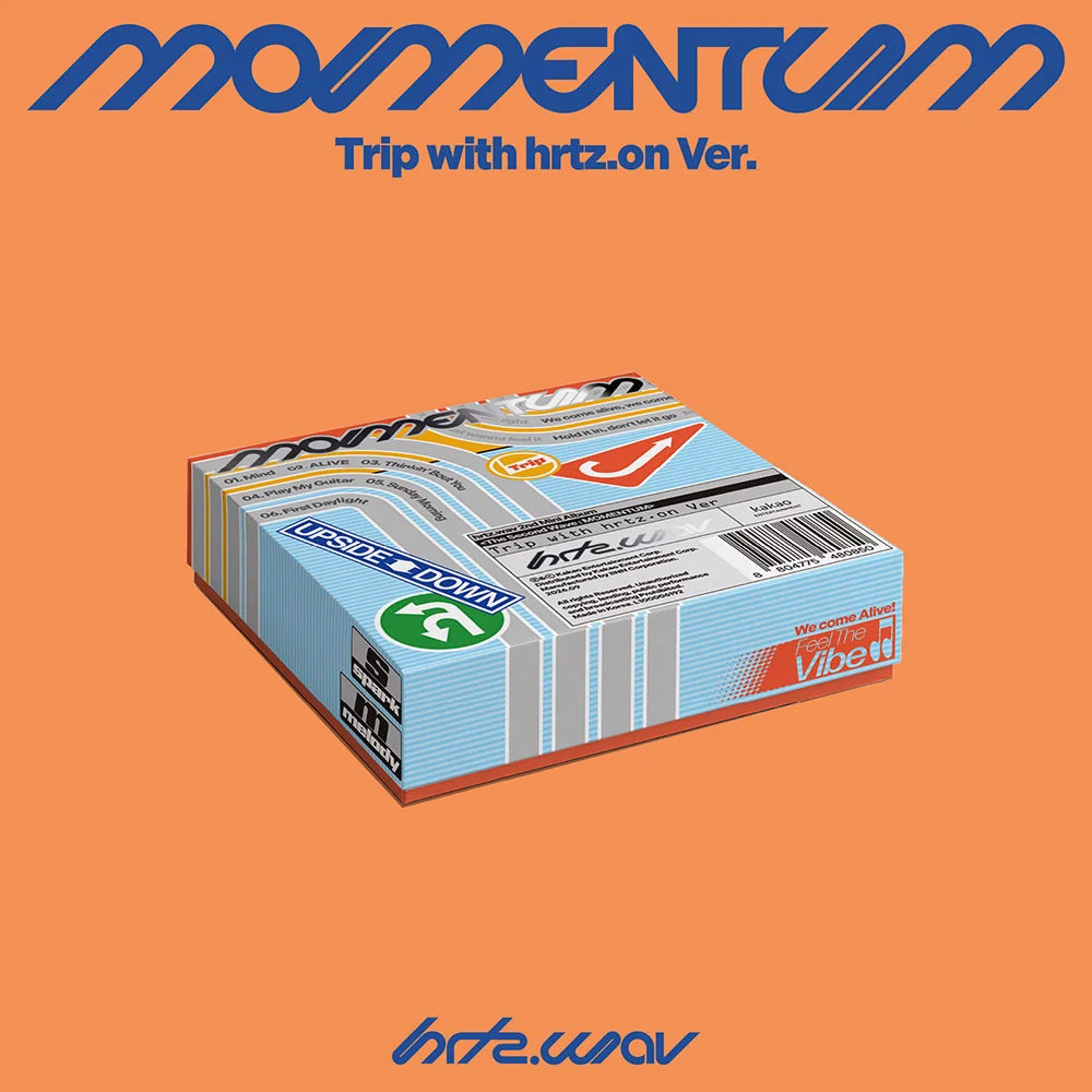 hrtz.wav (하츠웨이브) 2nd Mini Album - [The Second Wave : MOMENTUM] (Trip with hrtz.on Ver.)