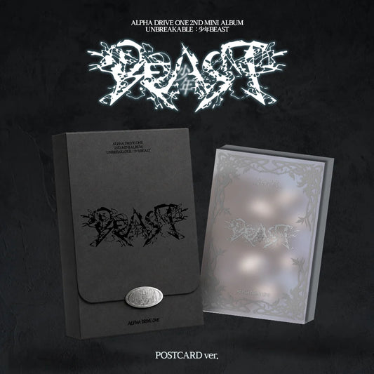 ALPHA DRIVE ONE (알파드라이브원) 2nd Mini Album - [UNBREAKABLE : 少年BEAST] (POSTCARD Ver.)