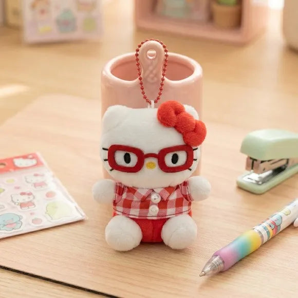 Hello Kitty Nerdy Style Keychain