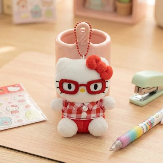 Hello Kitty Nerdy Style Keychain