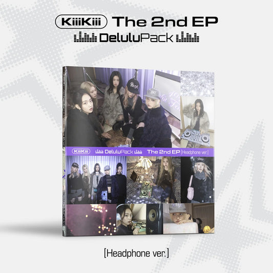 KiiiKiii (키키) The 2nd EP Album - [Delulu Pack] (Headphone Ver.)