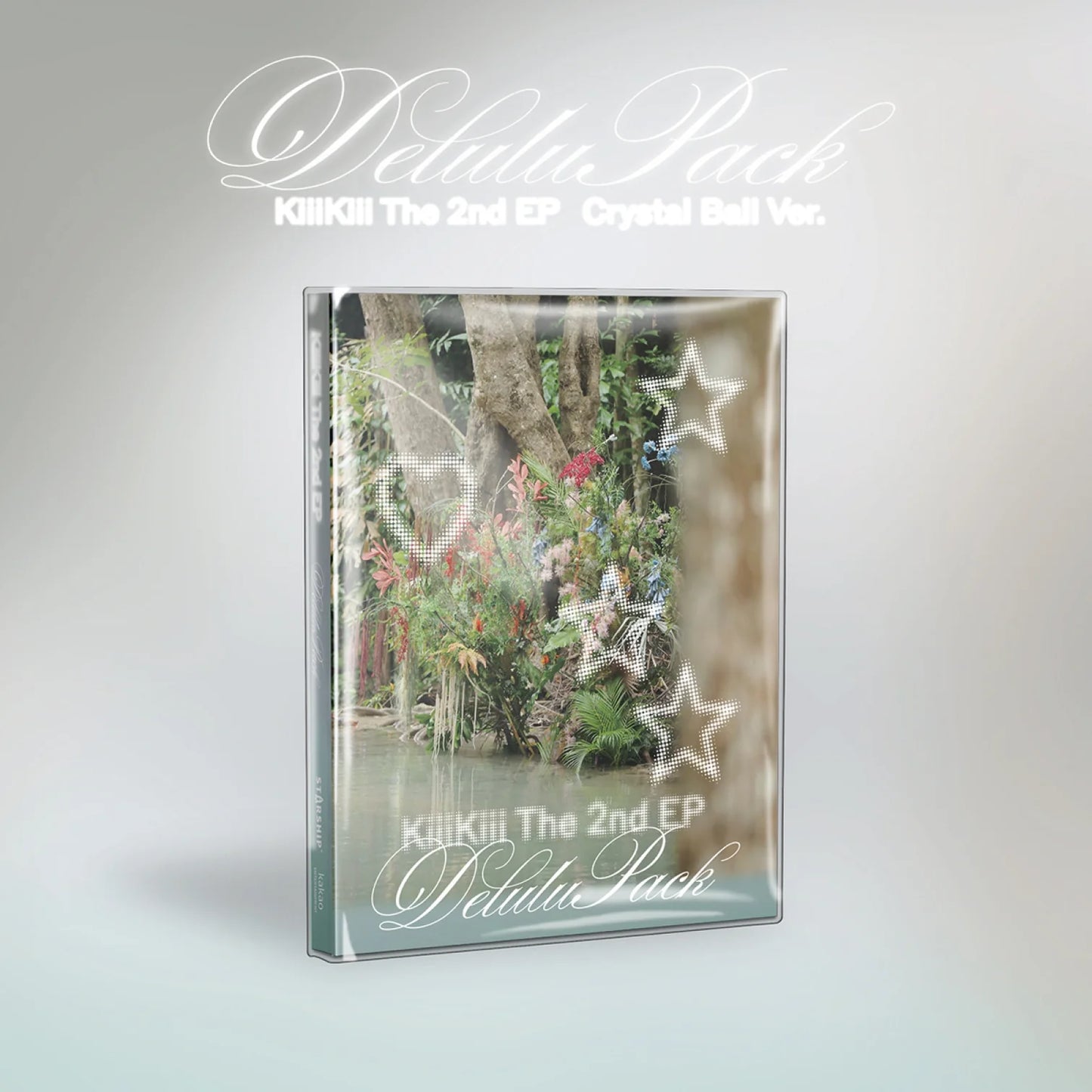 KiiiKiii (키키) The 2nd EP Album - [Delulu Pack] (Crystal Ball Ver.)