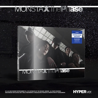 MONSTA X (몬스타엑스) EP Album - [The Phase] PHOTOBOOK VER ( PARTNER STORE EXCLUSIVE)