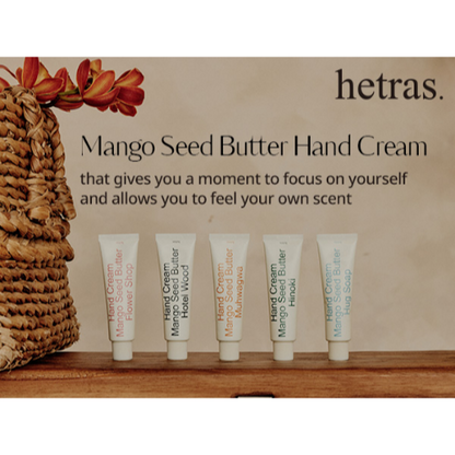 [Hetras] Perfumed Mango Seed Butter Hand Cream 50ml #Hnoki