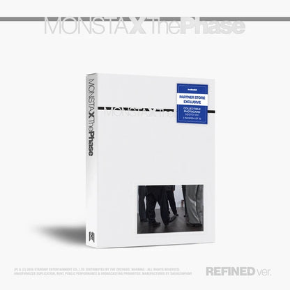 MONSTA X (몬스타엑스) EP Album - [The Phase] PHOTOBOOK VER ( PARTNER STORE EXCLUSIVE)