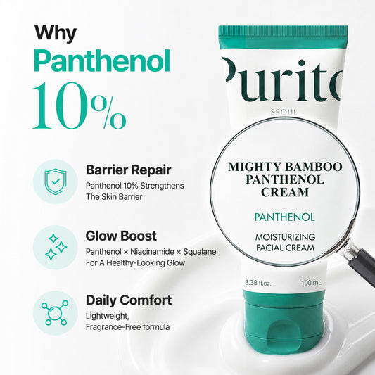 [Purito Seoul] Mighty Bamboo Panthenol Cream 100ml