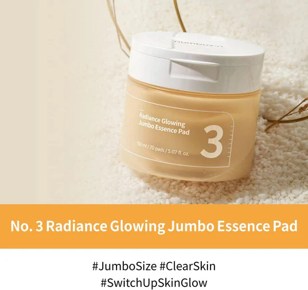 [NUMBUZIN] No.3 Radiance Glowing Jumbo Essence Pads