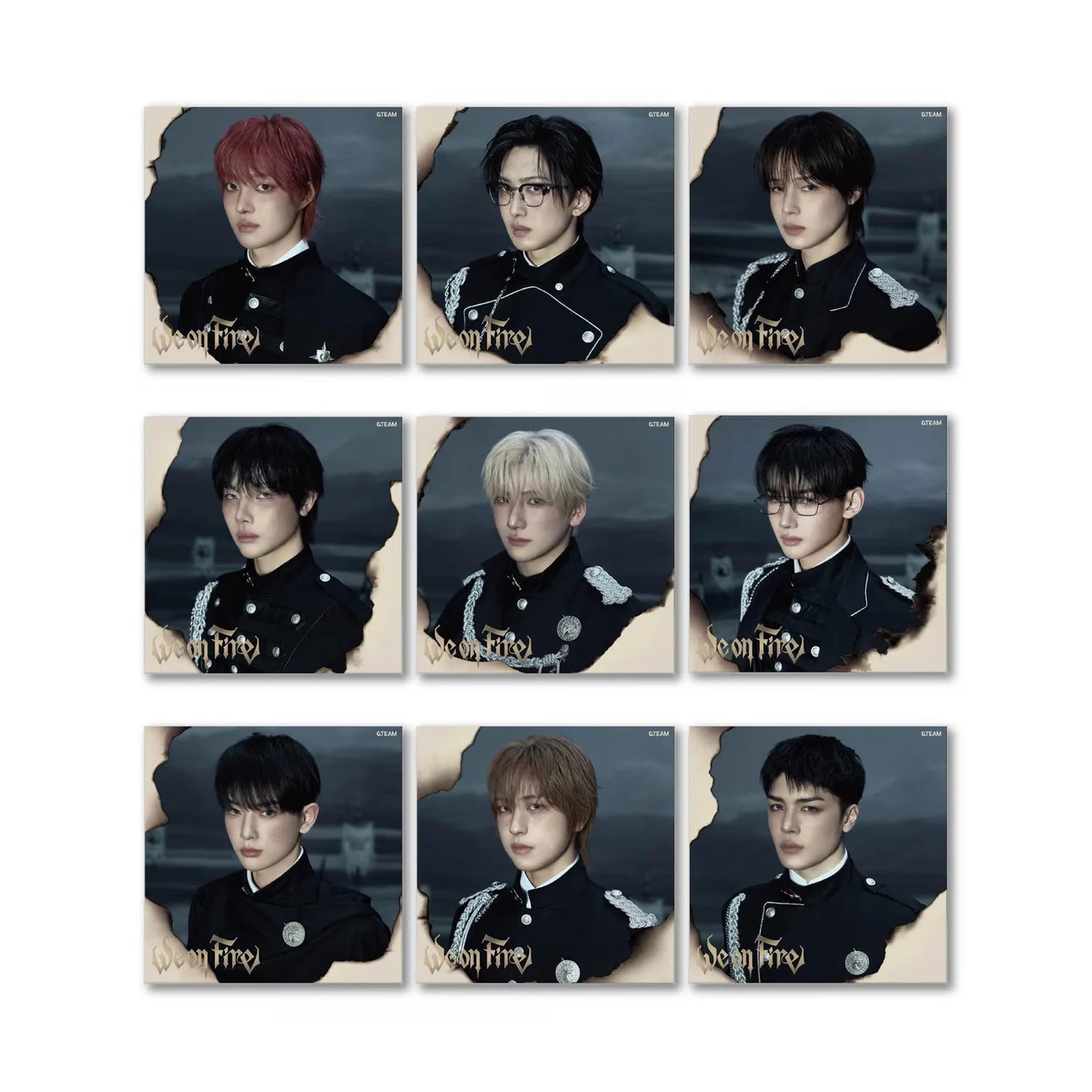 &TEAM (앤팀) 3RD EP ALBUM - [We On Fire] (Solo Ver.)