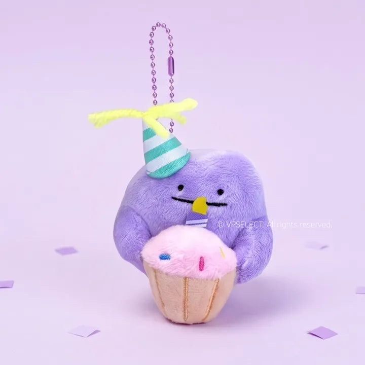 Ditto Birthday Cake Keychain