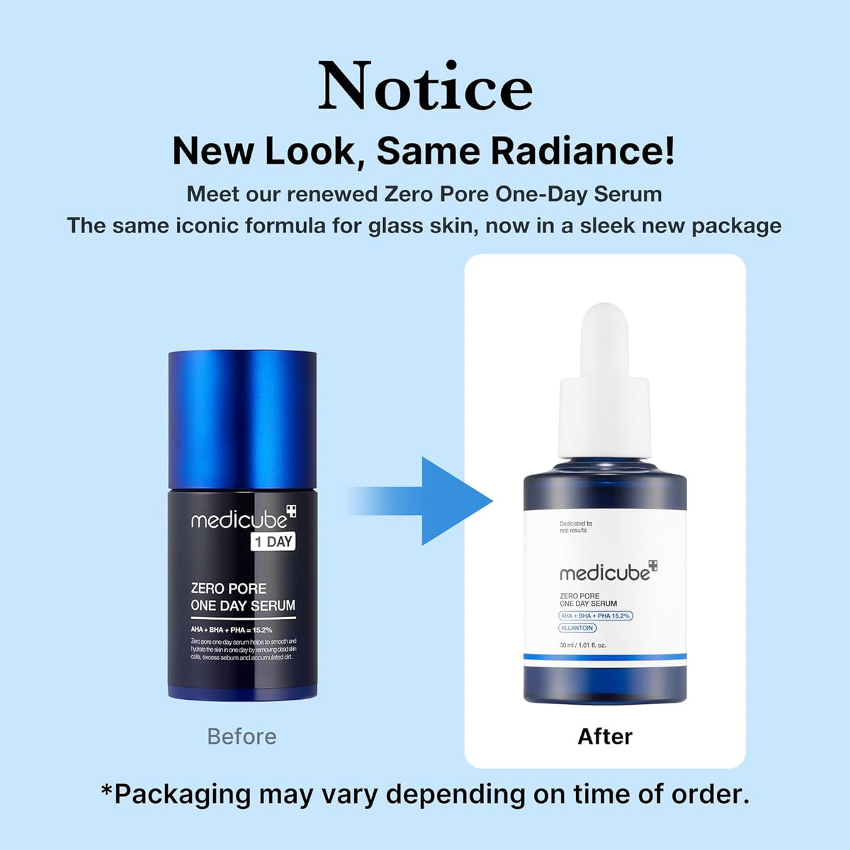 [MEDICUBE] Zero Pore One Day Serum 30ml