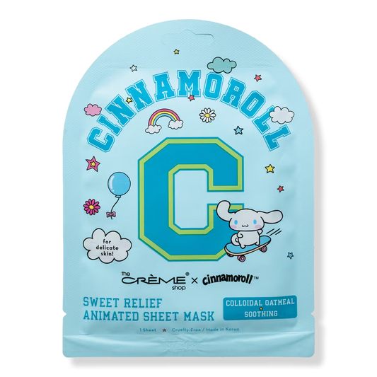 [THE CRÈME SHOP] Cinnamoroll Sweet Relief Animated Sheet Mask