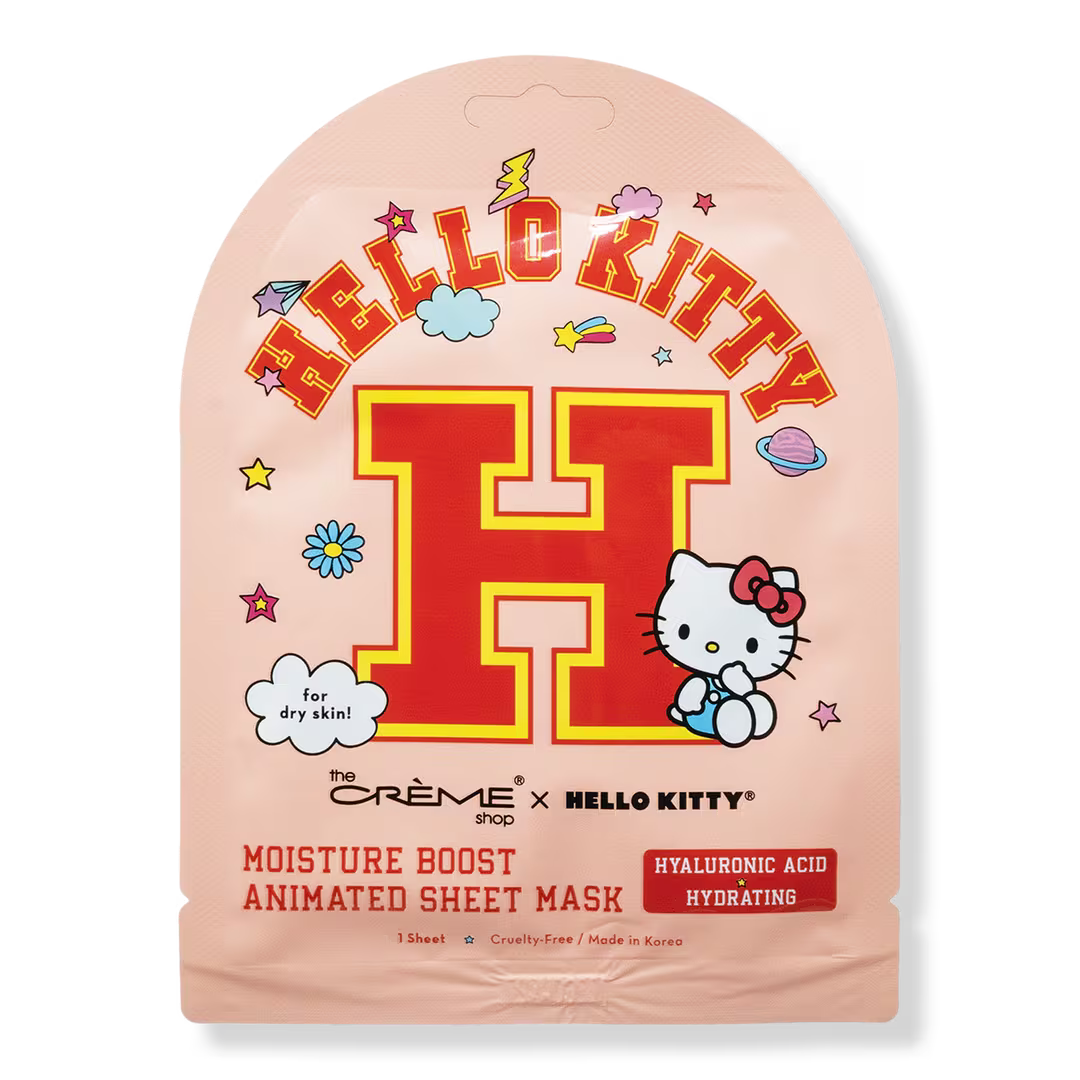 [THE CRÈME SHOP] Hello Kitty Moisture Boost Animated Sheet Mask